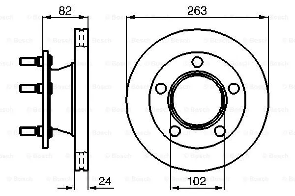 Brake Disc (0 986 478 643)