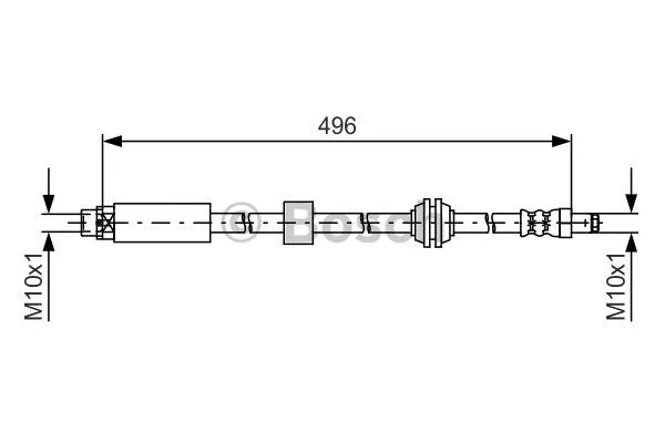 Brake Hose (1 987 481 590)