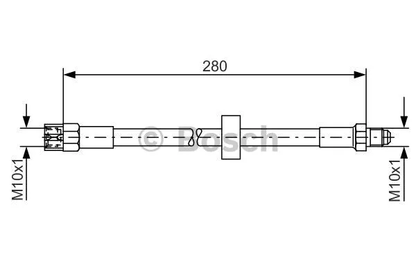 Brake Hose (1 987 476 117)
