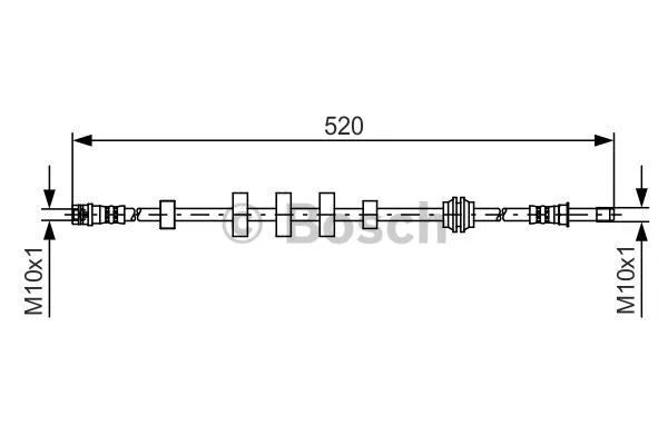 Brake Hose (1 987 481 431)