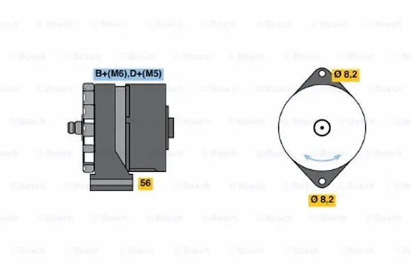 Alternator (0 120 339 512)