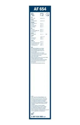 Wiper Blade (3 397 014 490)
