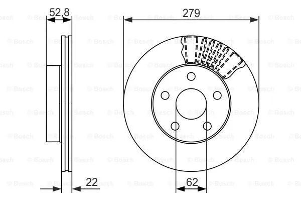 Brake Disc (0 986 479 618)