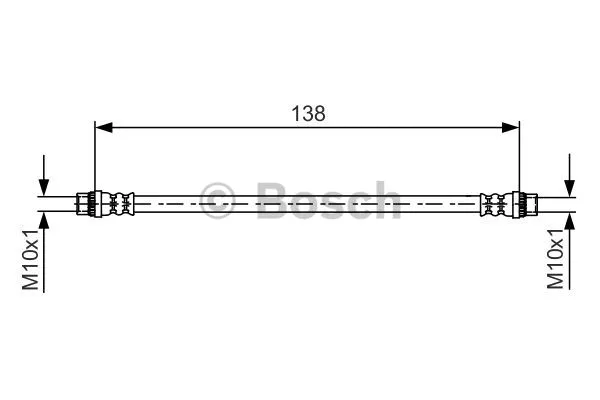 Brake Hose (1 987 481 625)