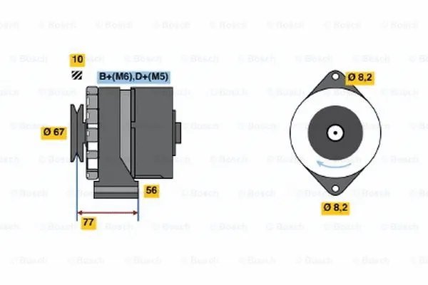 Alternator (0 120 488 191)