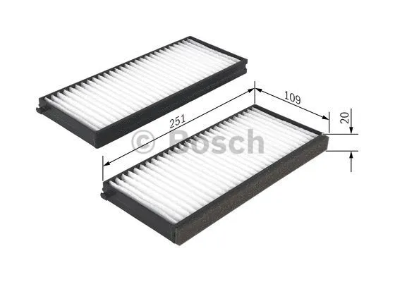 Filter, cabin air (1 987 432 260)