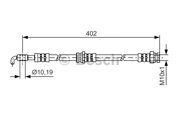 Brake Hose (1 987 481 445)
