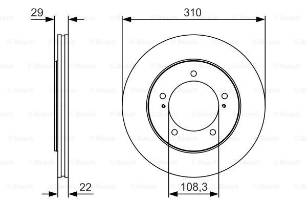 Brake Disc (0 986 479 S78)