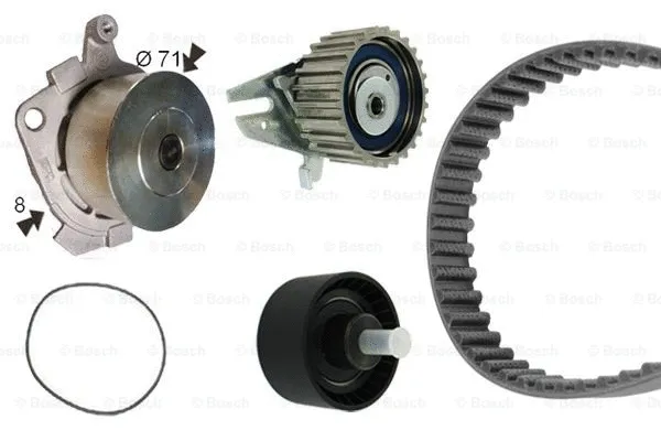 Water Pump & Timing Belt Kit (1 987 946 487)