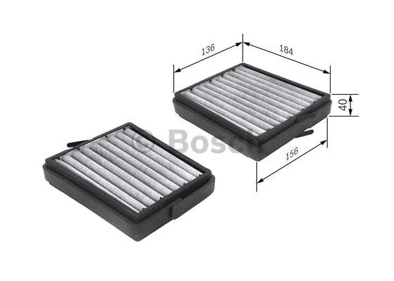 Filter, cabin air (1 987 435 536)
