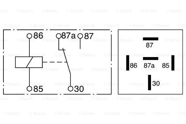 Relay, main current (0 332 204 201)
