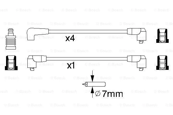 Ignition Cable Kit (0 986 356 865)