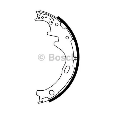 Brake Shoe Set (0 986 487 784)