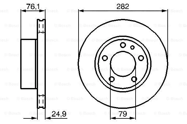 Brake Disc (0 986 478 217)