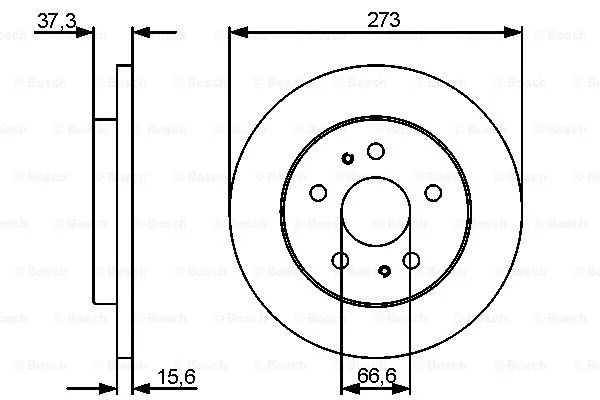 Brake Disc (0 986 479 432)