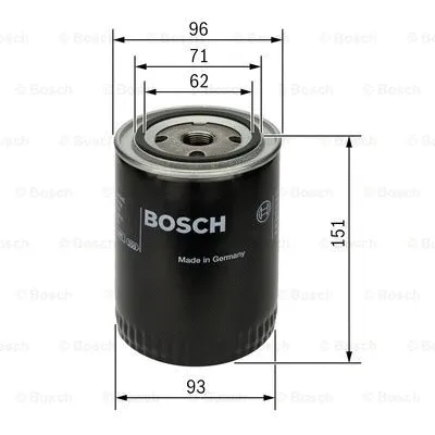 Oil Filter (0 451 203 012)
