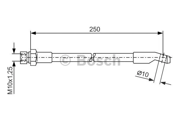 Brake Hose (1 987 476 245)