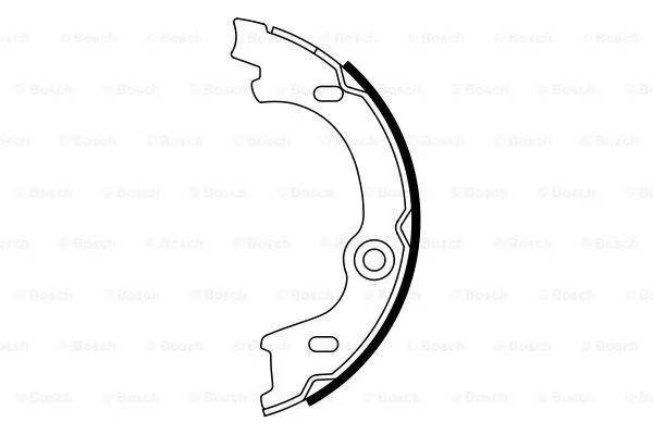Brake Shoe Set, parking brake