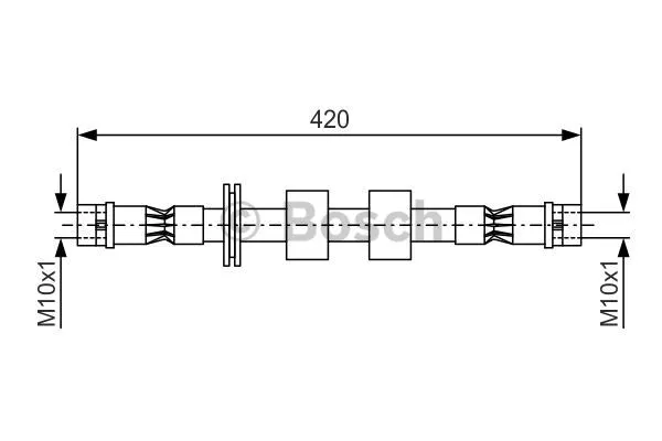 Brake Hose (1 987 476 414)