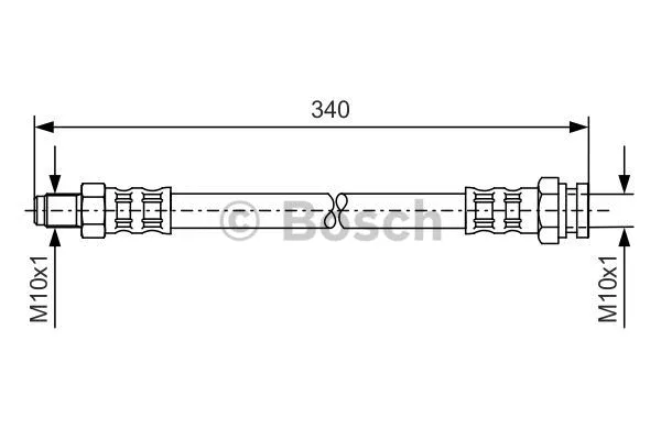 Brake Hose (1 987 476 121)