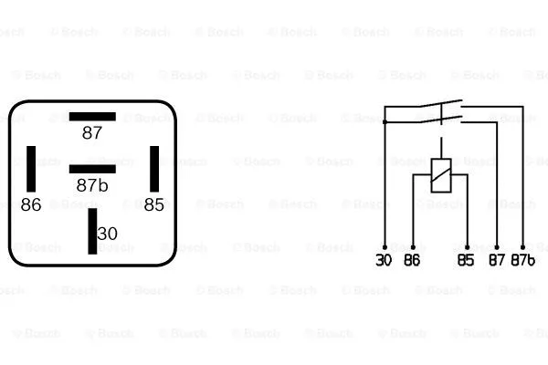 Relay, main current (0 332 015 002)