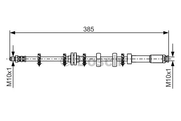 Brake Hose (1 987 476 634)