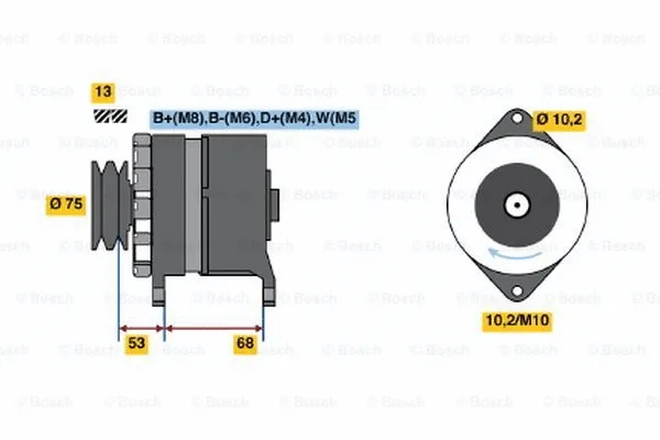 Alternator (6 033 GB3 036)