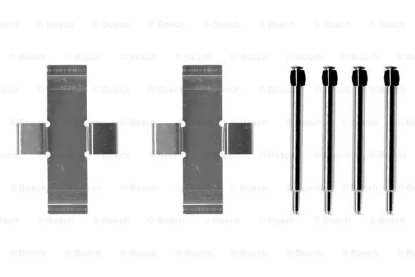 Accessory Kit, disc brake pad (1 987 474 007)