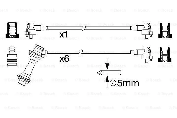 Ignition Cable Kit (0 986 357 199)