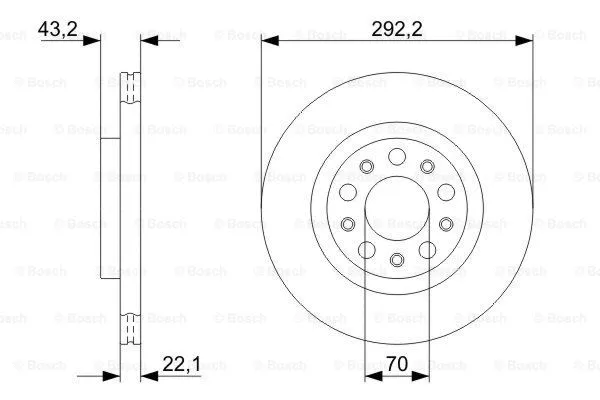 Brake Disc (0 986 479 327)