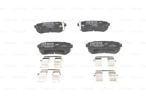 Brake Pad Set, disc brake (0 986 494 627)