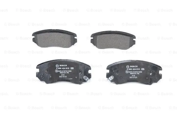 Brake Pad Set, disc brake (0 986 424 815)