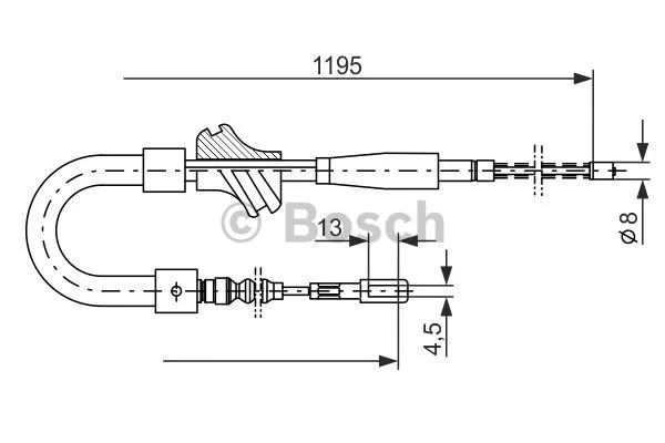 Cable Pull, parking brake