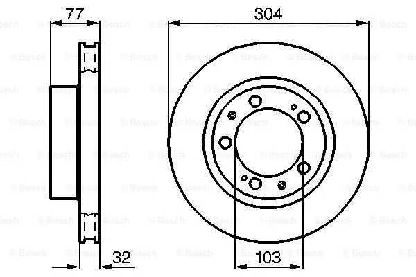 Brake Disc (0 986 478 409)