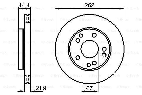Brake Disc (0 986 478 330)