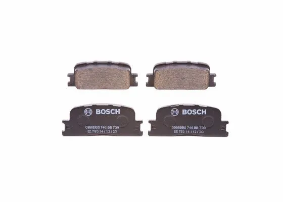 Brake Pad Set, disc brake (0 986 BB0 746)