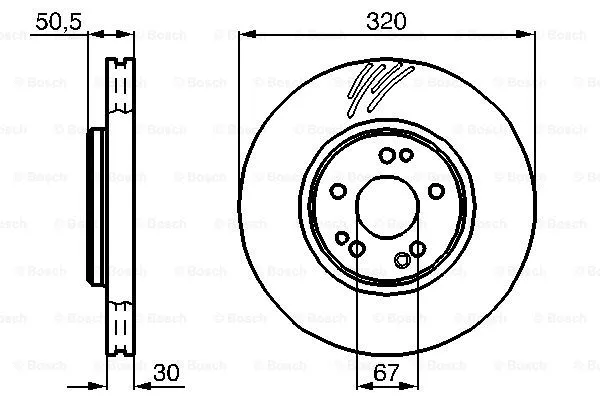Brake Disc (0 986 478 791)