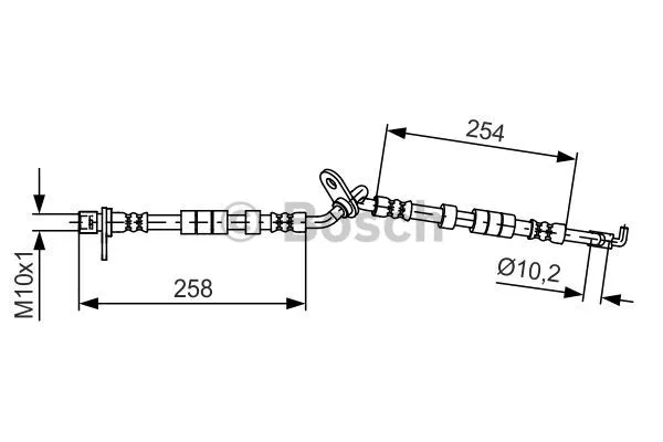 Brake Hose (1 987 481 597)