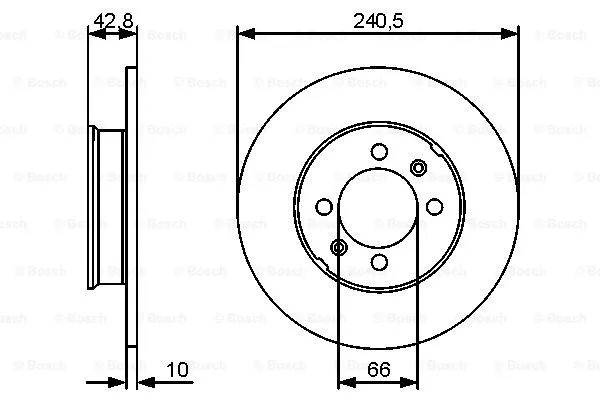 Brake Disc (0 986 479 478)