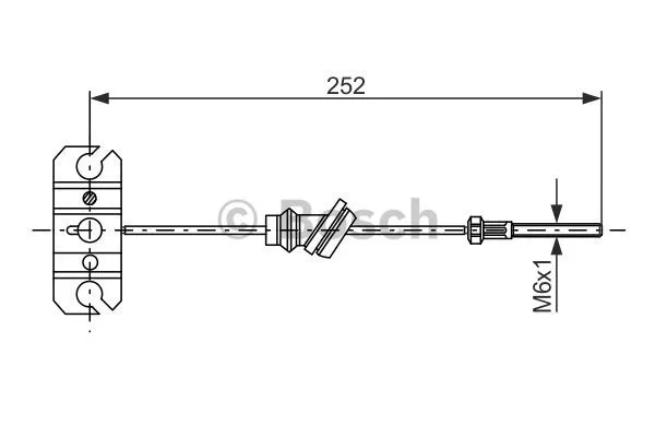 Cable Pull, parking brake