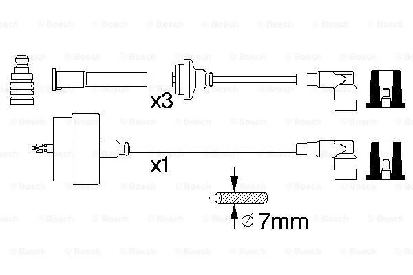 Ignition Cable Kit (0 356 912 824)
