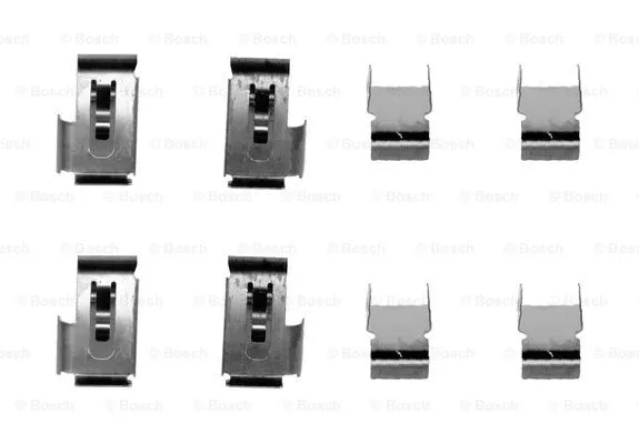Accessory Kit, disc brake pad (1 987 474 616)