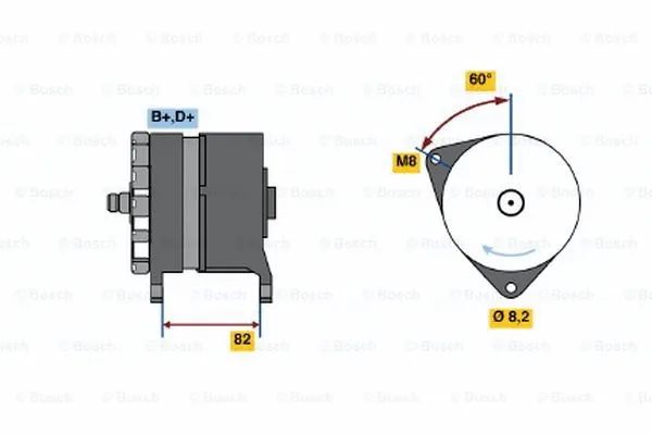 Alternator (0 120 469 808)
