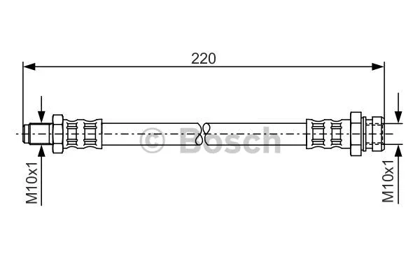 Brake Hose (1 987 476 345)