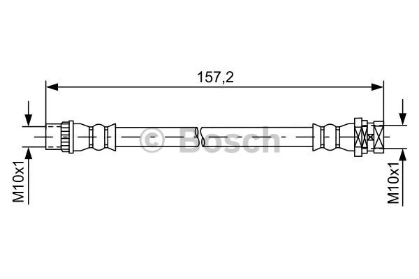 Brake Hose (1 987 481 624)