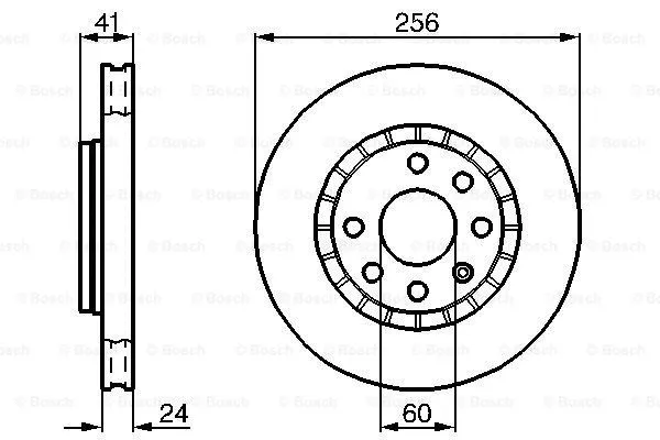 Brake Disc (0 986 478 327)