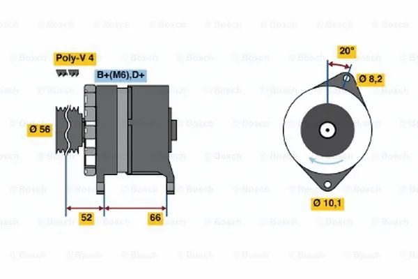 Alternator (0 120 489 259)