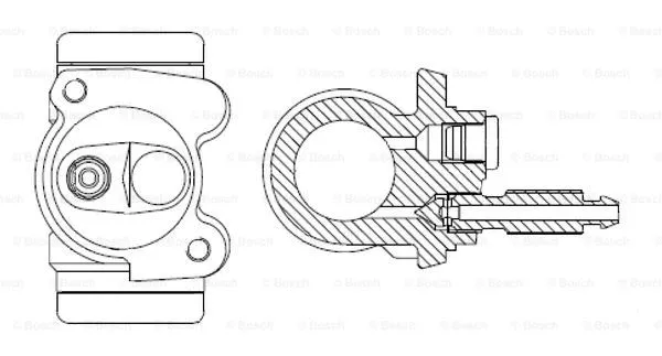 Wheel Brake Cylinder (F 026 002 362)