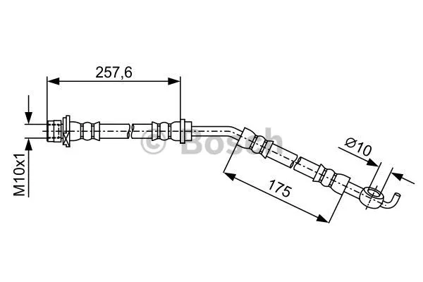 Brake Hose (1 987 481 932)