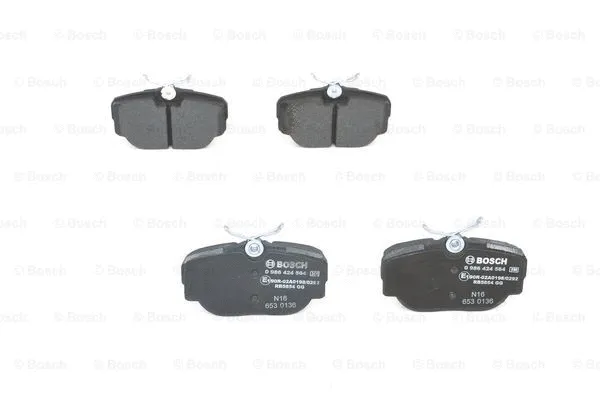 Brake Pad Set, disc brake (0 986 424 564)